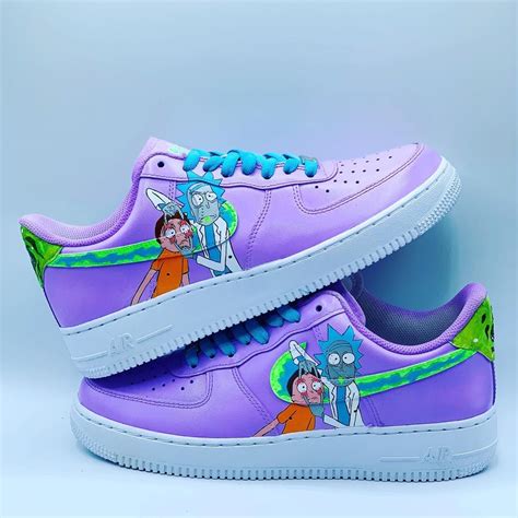 Rick And Morty Air Force Custom