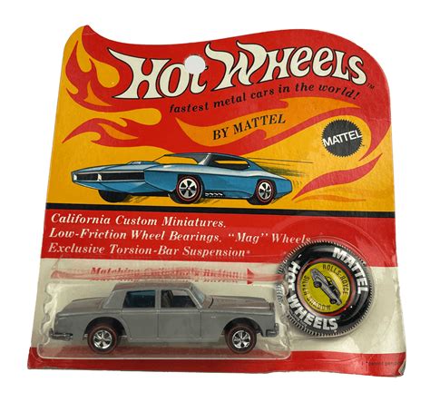 Hot Wheels Redline Rolls Royce Silver Shadow Grey Enamel 1969 купить за 39 990 Hot