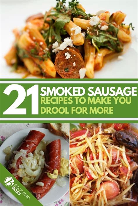 21 Smoked Sausage Recipes To Make You Drool For More Artofit