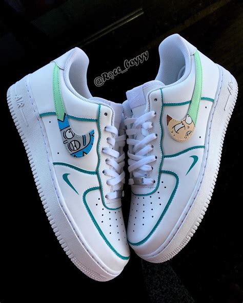 Rick And Morty Air Force Custom Daniel Customs