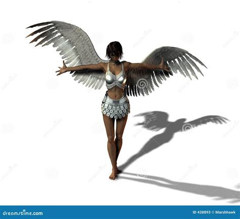 Angel Warrior stock illustration. Illustration of generated - 438893