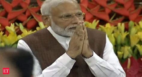 Narendra Modi Nda Parties Formally Elect Narendra Modi As Its Leader The Economic Times Video