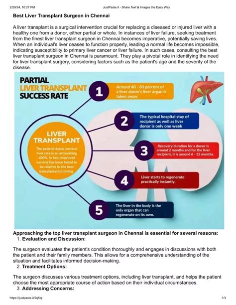 PPT Best Liver Transplant Surgeon In Chennai PowerPoint Presentation