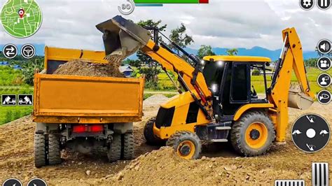 Backhoe Loader Jcb Simulator Vehicle Truck Jcb Driving Simulator