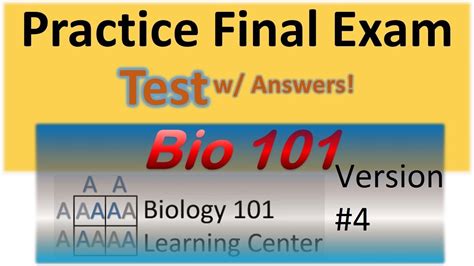 Biology Final Exam Review Biology Final Exam Review Biology