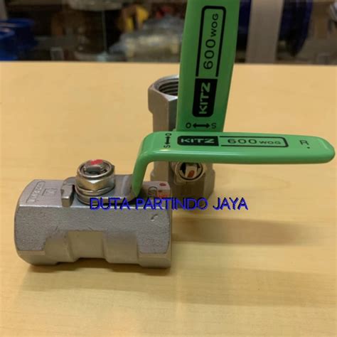 Jual Ball Valve Kitz 1 Inch Ss 316 Ori Padi Umkm