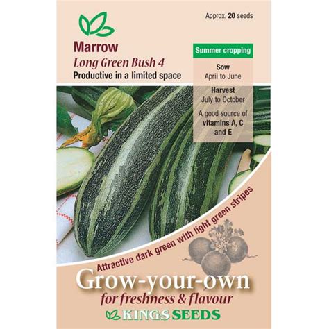 Long Green Bush Marrow Seeds A Leading Supplier Of Vegetable Seeds In Essex Uk Kings Seeds