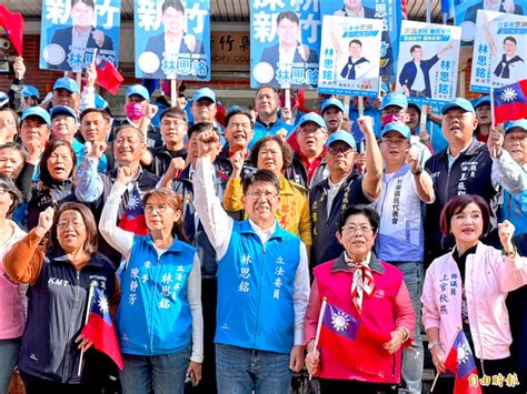 竹縣立委選舉登記首日》詹紀緹搶頭香 曾聖凱、林思銘別苗頭 新竹縣 自由時報電子報