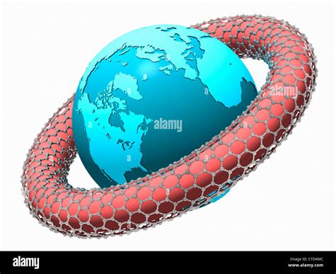 Nanotechnology Conceptual Artwork Stock Photo Alamy