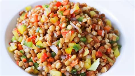 Ensalada De Lentejas La Receta Perfecta Para Arrancar El Lunes Con Una Cena Ligera Mui