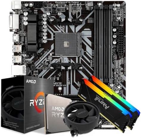 Kit Upgrade Amd Ryzen G Placa M E Gigabyte B M Aorus Elite