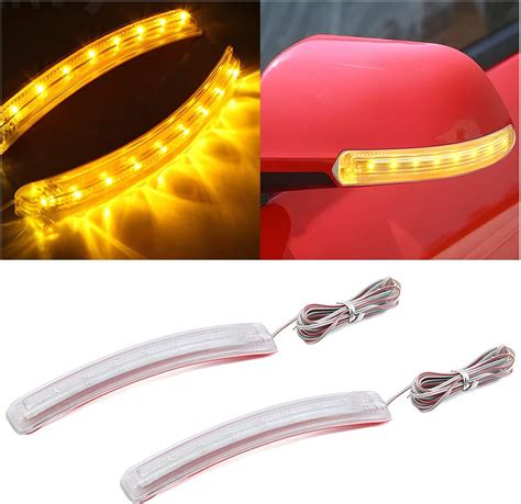 Amazon Hipopy Pcs Led Turn Signal Strip Light Flexible