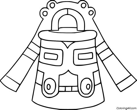 Bronzong Coloring Page ColoringAll