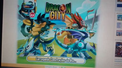 Jogando Dragon City Youtube