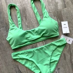 RVCA Swim Rvca Solid Tank Full Bikini Set Poshmark