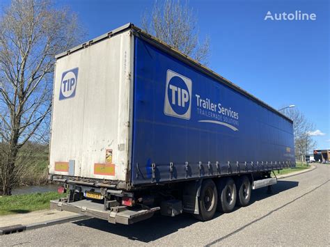 Krone Sd Curtain Side Semi Trailer For Sale Netherlands Giessen Zj