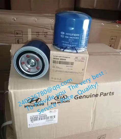 FOR HYUNDAI OIL FILTER 26300-35505 2630035505 FOR KIA OIL FILTER