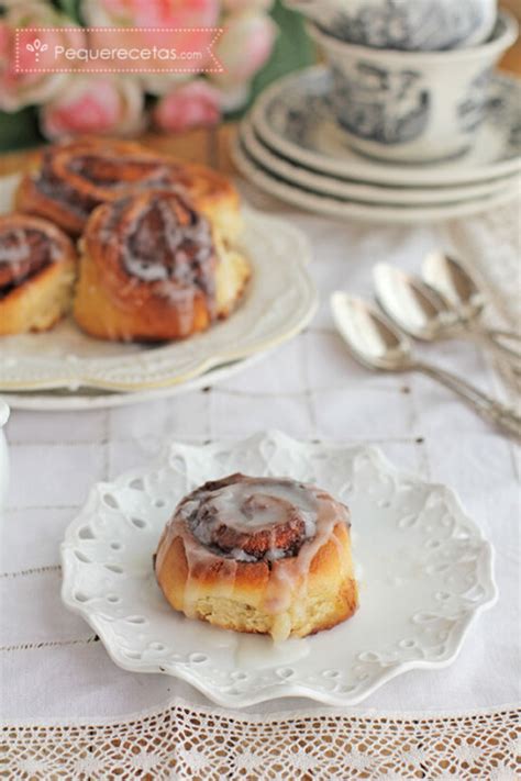 Rollos De Canela Receta De Cinnamon Rolls Pequerecetas