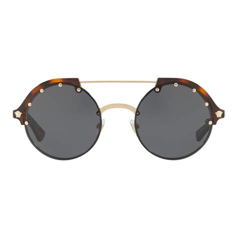 Versace - Sunglasses Versace Frenergy Round - Havana - Sunglasses ...