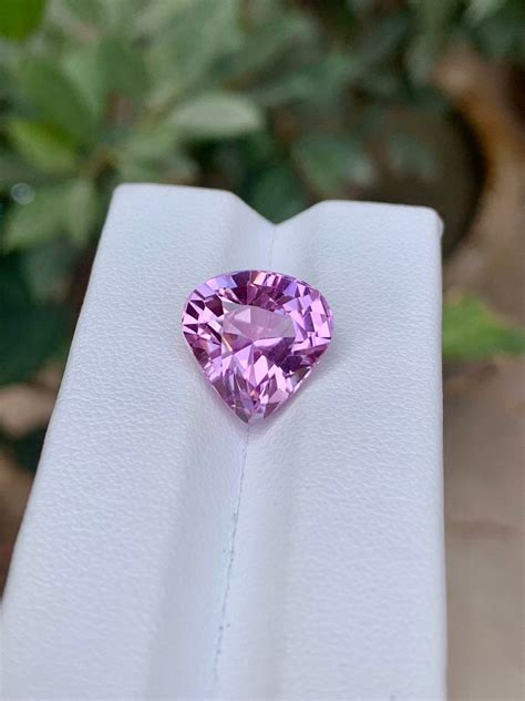 Natural Hot Pink Kunzite Spodumene Loose Gemstone Heart Shape