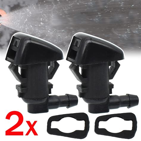 2X Front Windshield Wiper Washer Jet Nozzle For Jeep Grand Cherokee WK2