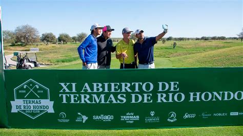 Multitudinaria Participaci N Del Pro Am En El Abierto Del Termas De R O