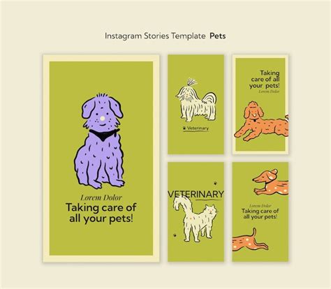 Pet Illustration Pack Psd High Quality Free Psd Templates For Download