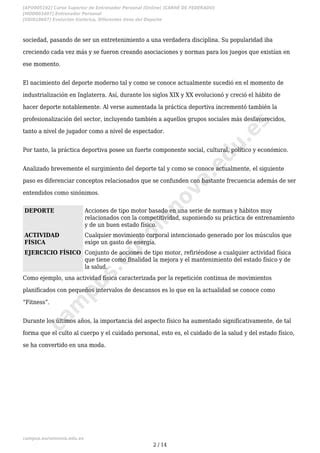 Evoluci N Hist Rica Diferentes Usos Del Deporte Pdf