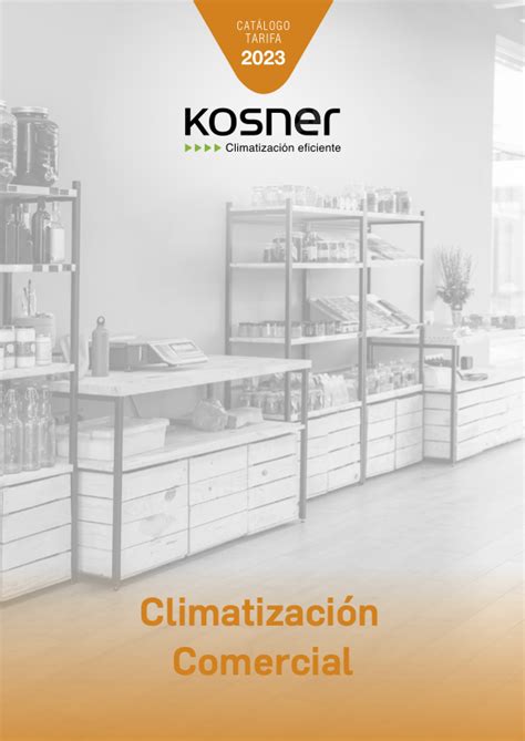 Cat Logos Kosner Aerotermia Aire Acondicionado Y Climatizaci N