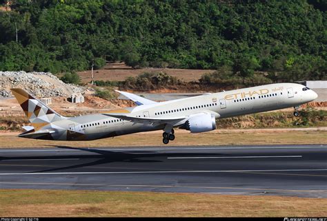 A6 BME Etihad Airways Boeing 787 10 Dreamliner Photo By GZ T16 ID