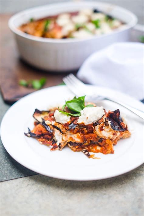 Eggplant ‘Ricotta’ Lasagna - Priscilla Soligo