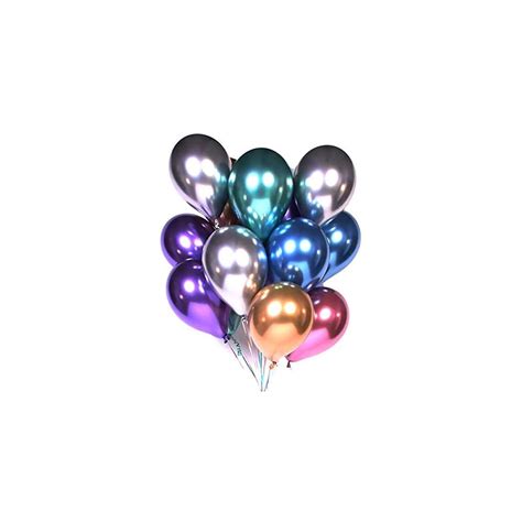 Party Balloons 12inch 50pcs Assorted Color Metallic India Ubuy