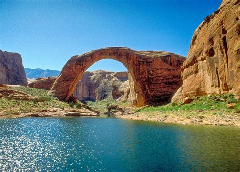 Utah Rainbow Bridge At Lake Powell Is The Worlds Tallest Natural