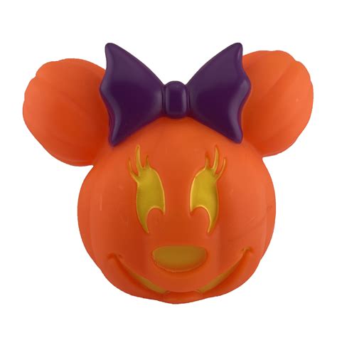 Disney Light Up Figure Halloween Minnie Pumpkin Small