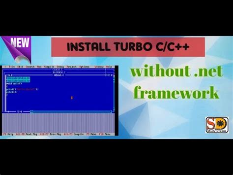 How To Install Turbo C C In Windows 7 8 10 Without Net Framework