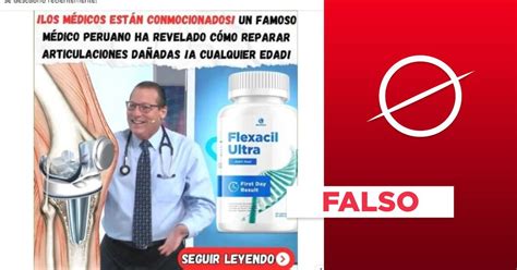 Doctor Tom S Borda No Anunci Remedio Flexacil Ultra Para Curar La Artrosis