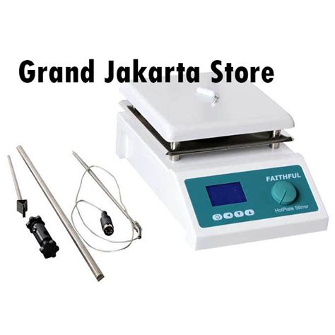 Jual HotPlate Magnetic Stirrer 5 Liter Digital Ceramic SH4C Hot Plate Lab SH 4C Stirer Magnet 5L