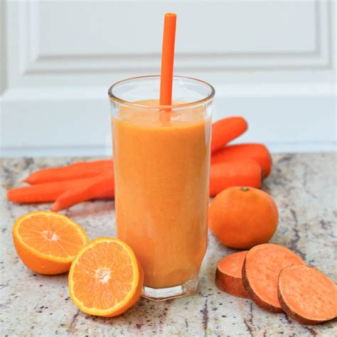 Carrot Orange And Sweet Potato Smoothie Aurora Satler