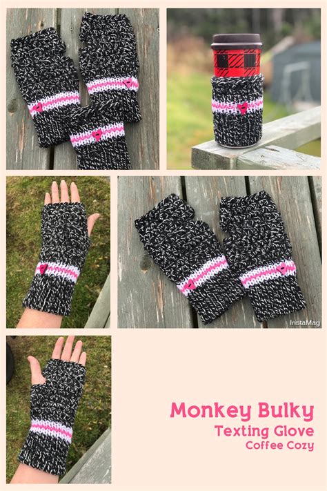 Ladies Bulky Monkey Texting Glove Addicrochet Pattern Payhip