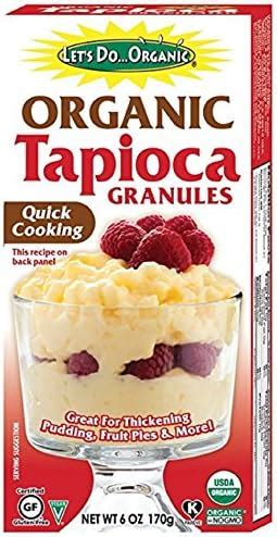 Amazon Let S Do Organic Organic Tapioca Granules Ounce Boxes