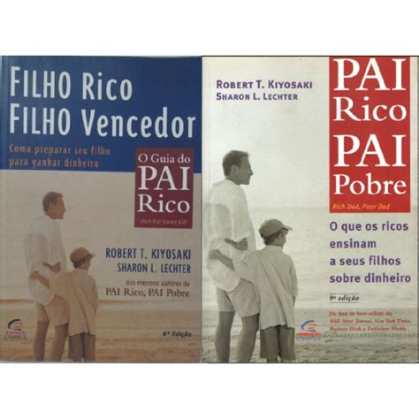 Pai Rico Pai Pobre Filho Rico Filho Vencedor Kiyosaki 70n Shopee