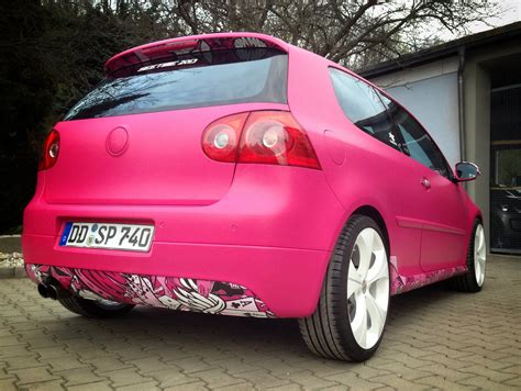 Yes This Is A Pink Vw Golf Gti Autoevolution