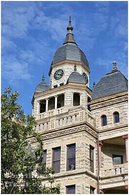 Denton County Courthouse - Denton, Texas - Photograph Page 2