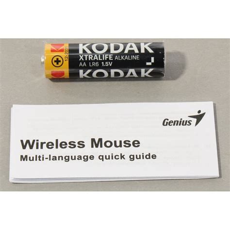 Genius Wireless Silent Mouse Rtl Usb Btn Roll