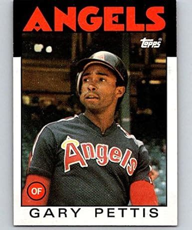 Amazon Topps Baseball Gary Pettis California Angels