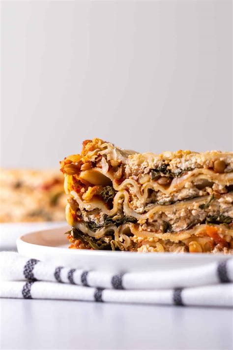 Vegan Spinach Lasagna With Cashew Ricotta Delish Knowledge