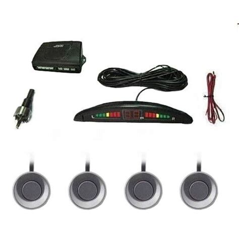 KIT 4 SENSORI DI PARCHEGGIO AUTO SUV CON DISPLAY LED CICALINO SUONO