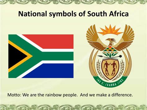 South Africa National Symbols