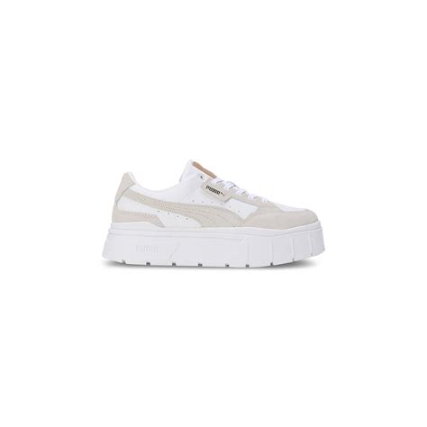 Buy Puma Mayze Stack Cord Women White Sneakers Online