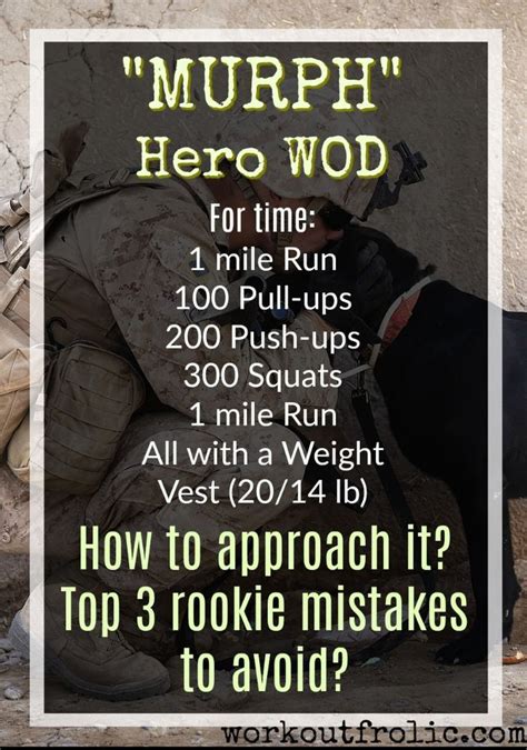 Murph Hero WOD How To Approach It 8 Effective Tips Easy Daily